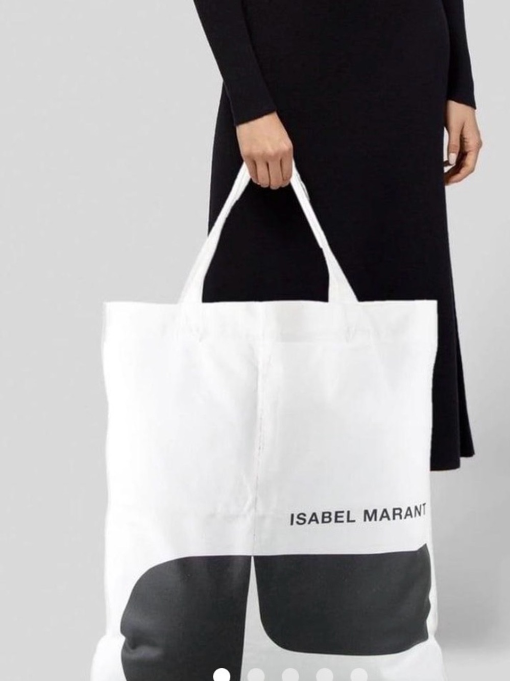 Isabel Marant canvas tote